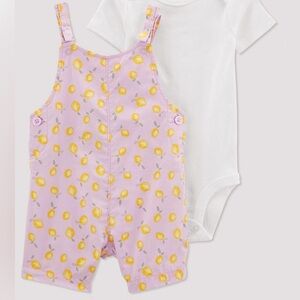 Lemon overalls 9 month